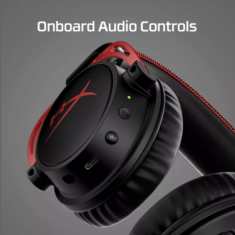 HyperX Cloud Alpha - Žaidimų ausinės (Juoda-Raudona)