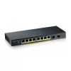 Zyxel GS1900-10HP Valdomas L2 Gigabit Ethernet (10/100/1000) Power over Ethernet (PoE) Juoda