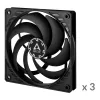 ARCTIC P12 Slim PWM PST slėgiui optimizuotas 120 mm PWM ventiliatorius su integruotu Y kabeliu