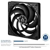 ARCTIC P12 Slim PWM PST slėgiui optimizuotas 120 mm PWM ventiliatorius su integruotu Y kabeliu