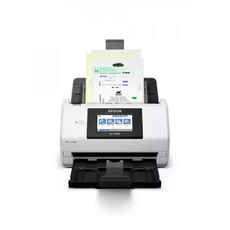 Epson WorkForce DS-790WN Dokumentų skaitytuvas su automatiniu dokumentų padavimu 600 x 600 DPI A4 Juoda, Balta