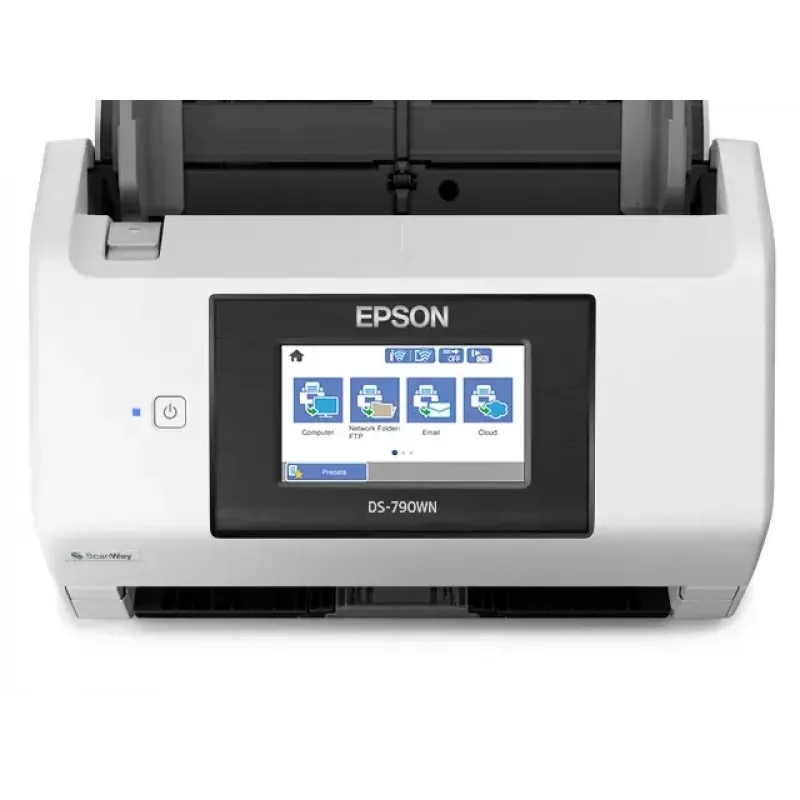 Epson WorkForce DS-790WN Dokumentų skaitytuvas su automatiniu dokumentų padavimu 600 x 600 DPI A4 Juoda, Balta