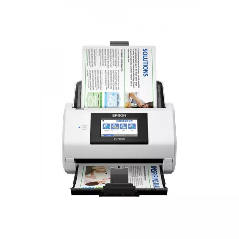 Epson WorkForce DS-790WN Dokumentų skaitytuvas su automatiniu dokumentų padavimu 600 x 600 DPI A4 Juoda, Balta