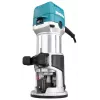 Freza Makita RT0702CX2J — 710 W, 10 000–34 000 aps./min., 8 mm įvorė, 0–40 mm gylis, 1,8 kg