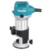 Freza Makita RT0702CX2J — 710 W, 10 000–34 000 aps./min., 8 mm įvorė, 0–40 mm gylis, 1,8 kg