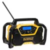 Nešiojamas radijas DeWALT DCR029-QW DAB FM, maitinamas iš kintamosios / nuolatinės srovės, Bluetooth, USB įkrovimas, ekranas, juodas / geltonas