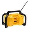 Nešiojamas radijas DeWALT DCR029-QW DAB FM, maitinamas iš kintamosios / nuolatinės srovės, Bluetooth, USB įkrovimas, ekranas, juodas / geltonas