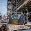 Nešiojamas radijas DeWALT DCR029-QW DAB FM, maitinamas iš kintamosios / nuolatinės srovės, Bluetooth, USB įkrovimas, ekranas, juodas / geltonas