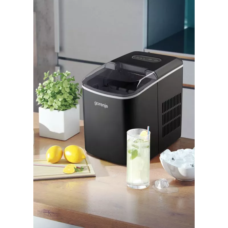 Gorenje IMC1200B ledo kubelių gaminimo aparatas, 120 W, 2,2 l, juodas