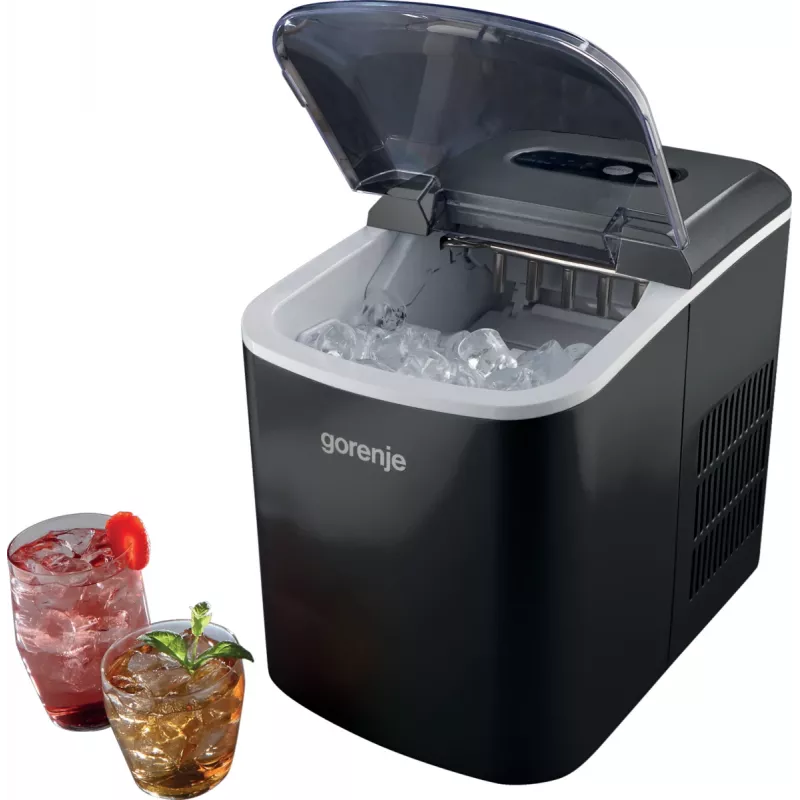 Gorenje IMC1200B ledo kubelių gaminimo aparatas, 120 W, 2,2 l, juodas