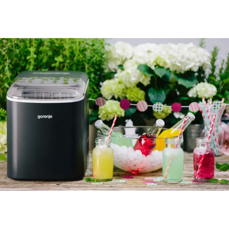 Gorenje IMC1200B ledo kubelių gaminimo aparatas, 120 W, 2,2 l, juodas