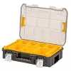 Įrankių dėklas DeWalt DWST82968-1, polikarbonatas, 7,8 l, užrakinamas, atsparus vandeniui, juodas