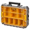 Įrankių dėklas DeWalt DWST82968-1, polikarbonatas, 7,8 l, užrakinamas, atsparus vandeniui, juodas