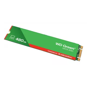 WESTERN DIGITAL SSD - WD Green - 480GB - SATA 6Gb/s - M.2 2280 - MTTF 2.0M valandos