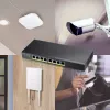 Zyxel GS1915-8EP valdomas L2 Gigabit Ethernet (10/100/1000) maitinimas per Ethernet (PoE) juodas
