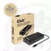 CLUB3D Type-C 7-in-1 centrinis įrenginys su 2x HDMI, 2x USB Gen1 Type-A, 1x RJ45, 1x 3,5 mm garso, 1x USB Gen1 Type-C 100W moteriška jungtimi