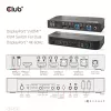 CLUB3D DisplayPort/HDMI KVM jungiklis dviems DisplayPort 4K 60Hz