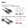 CLUB3D DisplayPort/HDMI KVM jungiklis dviems DisplayPort 4K 60Hz