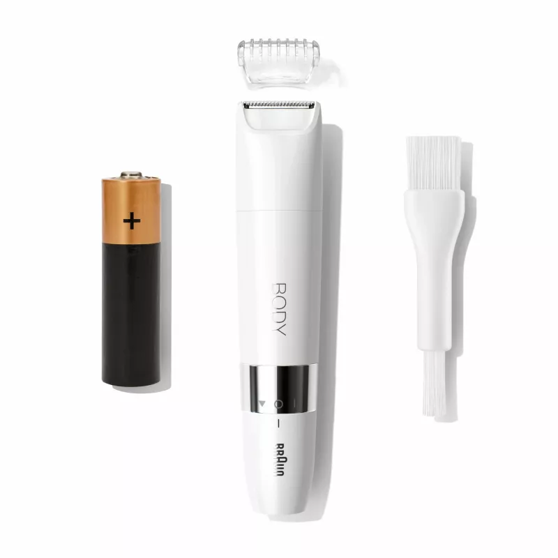 Braun BS1000 kūno mini kirpimo mašinėlė, balta
