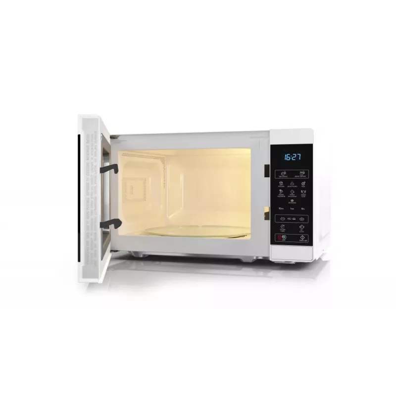 Sharp YC-MS02E-W mikrobangų krosnelė Juoda, Balta Solo mikrobangų krosnelė Ant stalviršio 20 L 800 W
