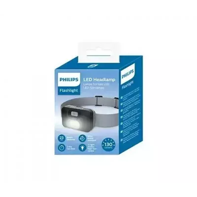 Priekinis žibintas Philips SFL1000H/10 juodas — LED, 100 liumenų