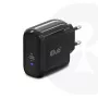 CLUB3D Travel Charger 65W GAN technologija, vienas prievadas USB Type-C, palaiko Power Delivery (PD) 3.0