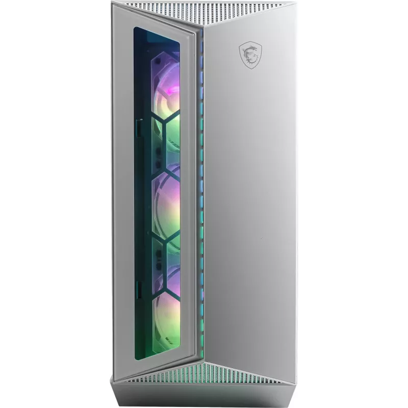 Žaidimų kompiuterio korpusas MSI MPG GUNGNIR 110R Balta Midi Tower