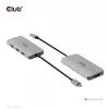 CLUB3D 4 prievadų USB-A šakotuvas USB-C – 10 Gbps spartus perdavimas