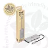 CLUB3D 4 prievadų USB-A šakotuvas USB-C – 10 Gbps spartus perdavimas