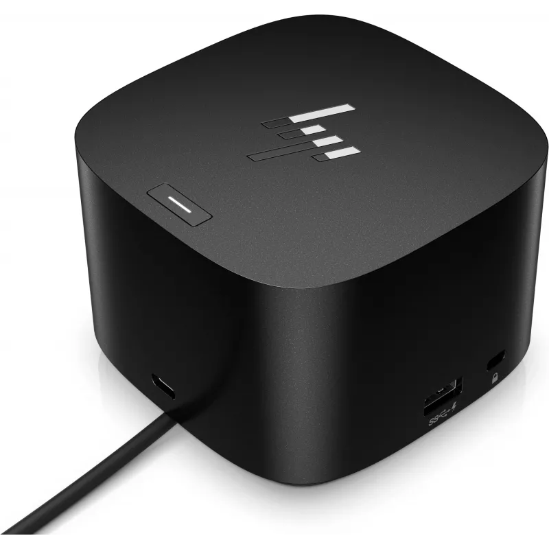 HP Thunderbolt Dock 120W G4, laidinis, Thunderbolt 4, juodas, Kensington, Kinija, Tailandas, Taivanas, verslui