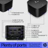 HP Thunderbolt Dock 120W G4, laidinis, Thunderbolt 4, juodas, Kensington, Kinija, Tailandas, Taivanas, verslui