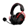 HyperX Cloud Alpha - belaidės žaidimų ausinės (juodos-raudonos)