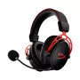 HyperX Cloud Alpha - belaidės žaidimų ausinės (juodos-raudonos)