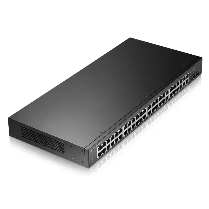 Zyxel GS1900-48-EU0102F tinklo komutatorius L2 Gigabit Ethernet (10/100/1000) juodas