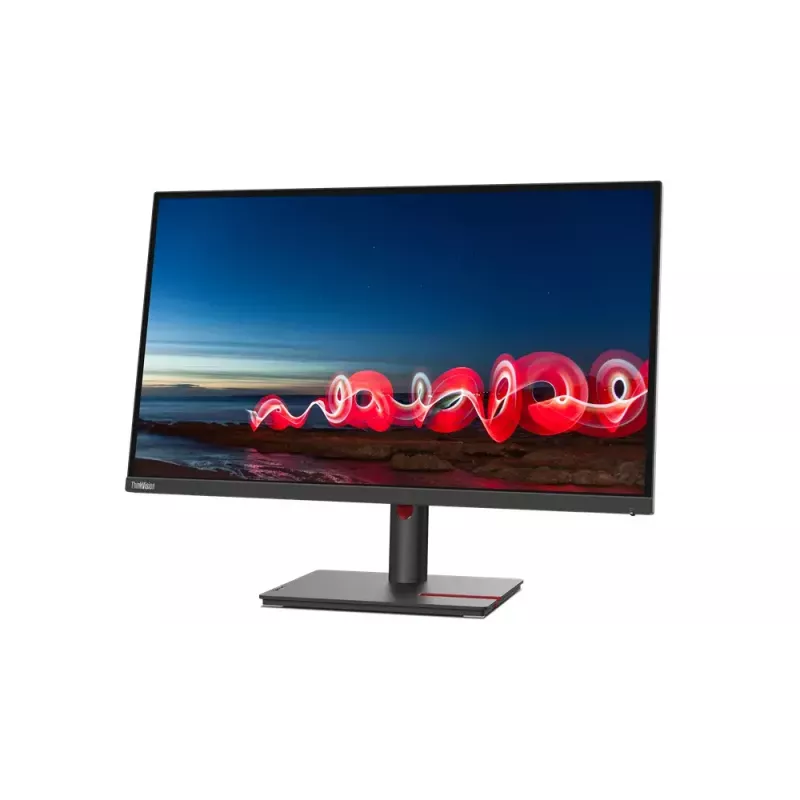 Kompiuterio monitorius Lenovo T27h-30 68,6 cm (27 colių) 2560 x 1440 pikselių Quad HD LED juodas
