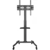 Multimedijos stovas Goobay 59507 Juodas Plienas Aukštis 1540 mm