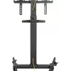 Multimedijos stovas Goobay 59507 Juodas Plienas Aukštis 1540 mm