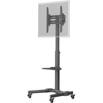 Multimedijos stovas Goobay 59507 Juodas Plienas Aukštis 1540 mm