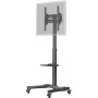 Multimedijos stovas Goobay 59507 Juodas Plienas Aukštis 1540 mm