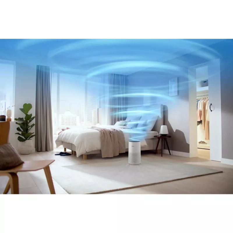 Philips 1000 serijos AC1715 78 m² 50 dB 27 W Juoda, Balta