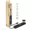 CLUB3D USB Gen1 Type-C, 6-in-1 Hub su HDMI 8K30Hz, 2xUSB Type-A, RJ45 ir 2xUSB Type-C, duomenų ir PD įkrovimas 100 W