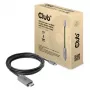 CLUB3D USB Gen2 Type-C į HDMI 4K120Hz 8K60Hz HDR10 su DSC1.2 aktyvus laidas M/M 3m / 9.84ft
