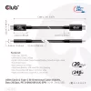 CLUB3D USB4 Gen2x2 Type-C dvikryptis kabelis 4K60Hz, duomenys 20Gbps, PD 240W(48V/5A) EPR M/M 2m