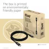 CLUB3D USB4 Gen2x2 Type-C dvikryptis kabelis 4K60Hz, duomenys 20Gbps, PD 240W(48V/5A) EPR M/M 2m