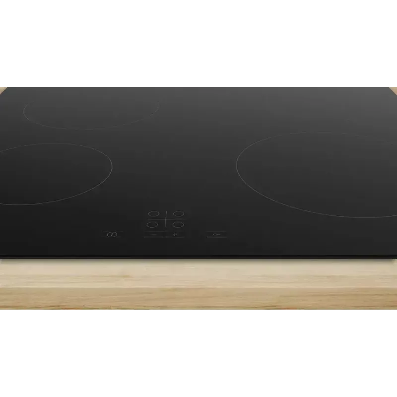 Bosch Serie 4 PKE611BA2E kaitlentė, juoda, įmontuojama, 60 cm, keraminė kaitlentė, 4 zonos