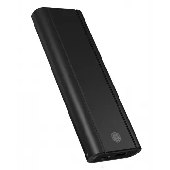 ICY Dėžutė IB-1807MT-C31 SSD dėklas Juodas M.2