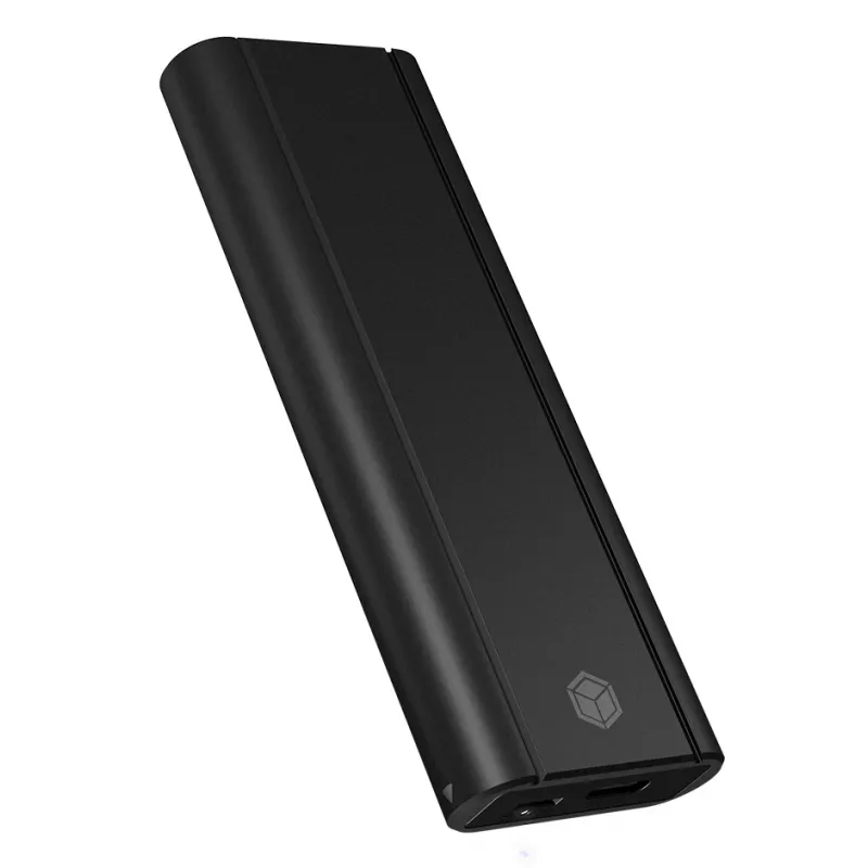 ICY Dėžutė IB-1807MT-C31 SSD dėklas Juodas M.2
