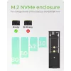 ICY Dėžutė IB-1807MT-C31 SSD dėklas Juodas M.2