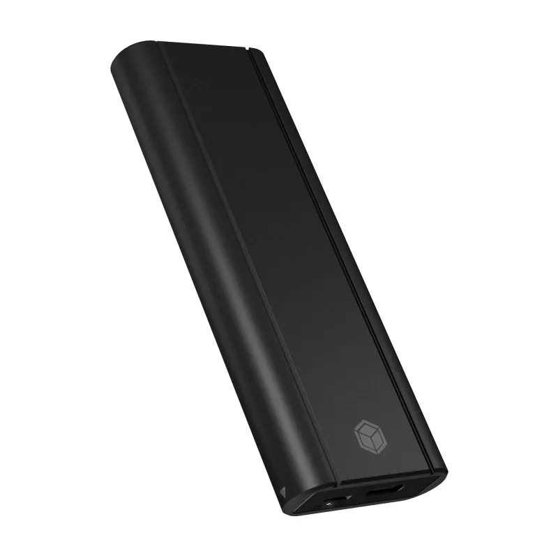 ICY Dėžutė IB-1807MT-C31 SSD dėklas Juodas M.2