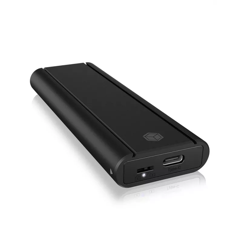 ICY Dėžutė IB-1807MT-C31 SSD dėklas Juodas M.2